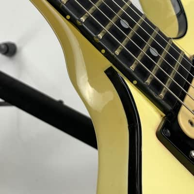 1980 Dean Z USA White w/ Black Binding Standard Bound Explorer | Rare Vintage Guitar! image 21
