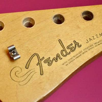 Vintage 1963 PRE-CBS Fender Jazzmaster Project Neck - Killer Tone Wood - Clay Dot RW Board! image 6