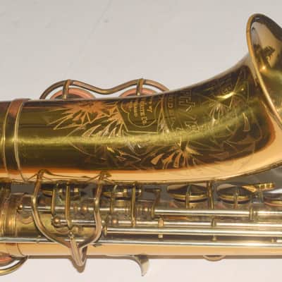 King Zephyr Alto Sax 1937 - Original lacquer-Free USA Ship image 9