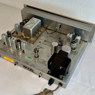 1960's HH Scott LT-110 Vacuum Tube Stereo Multiplex Tuner Silver Faceplate image 8