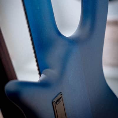 Spector Euro 4 LX Bass Guitar Black & Blue image 9