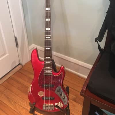 Sandberg California II Marlowe DK 4 String Bass 2017 Special Marlowe DK Red image 1