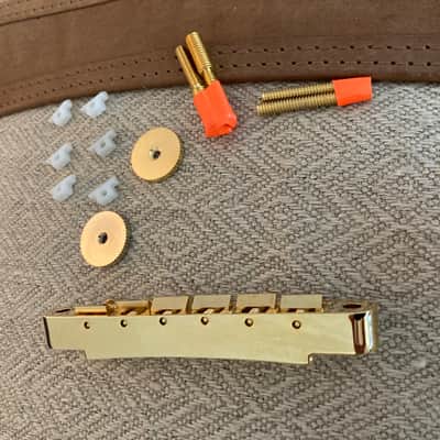 Gibson PBBR-065 Historic Non-Wire ABR-1 Tune-O-Matic Bridge 2025-24K Gold plated image 10