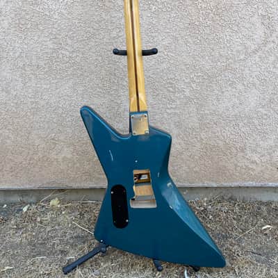 Scott Samick Explorer style - Blue image 12
