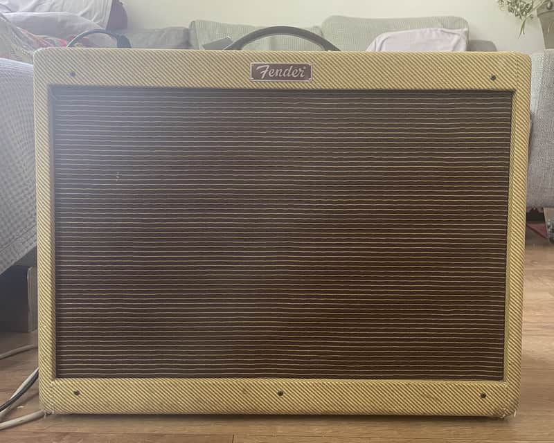 Fender Blues Deluxe Reissue 2-Channel 40-Watt 1x12" Guitar Combo 2005 - Present - Tweed image 1