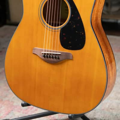 Yamaha FG800 VN Acoustic Guitar - Vintage Natural image 4