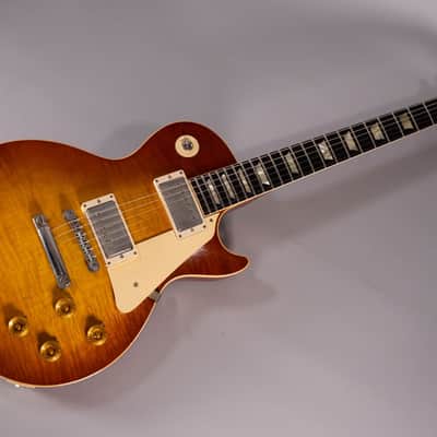 Gibson 59 Les Paul standard Murphy lighting aged 2020 - Reissue Cherry Tea Burst image 6