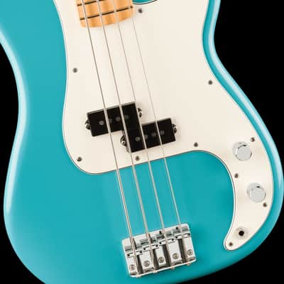 Fender Player II Precision Bass Guitar - Maple Fingerboard - Aquatone Blue image 3