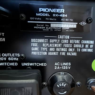 PIONEER SX-424 image 5