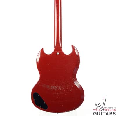 1965 Gibson EB-0 - Cardinal Red image 5