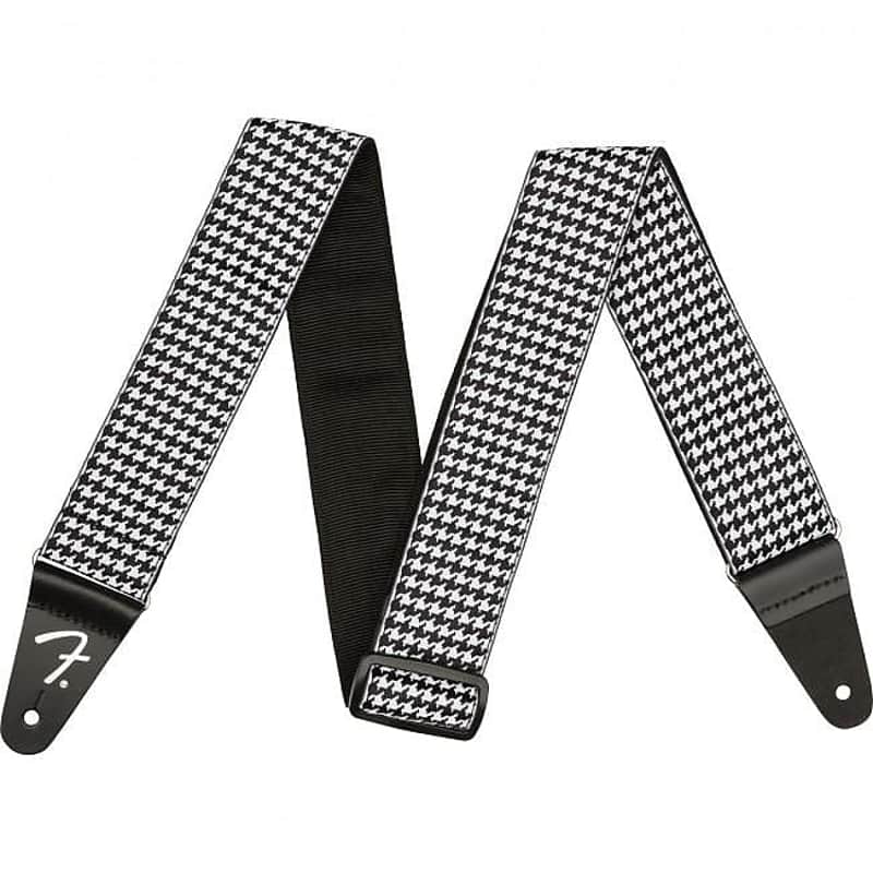 Fender Houndstooth Jacquard Guitar Strap imagen 1