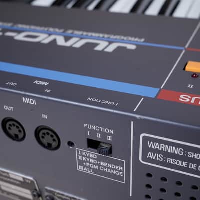 Roland Juno-106 61-Key Programmable Polyphonic Synthesizer 1984 w/ Foot Pedal image 4