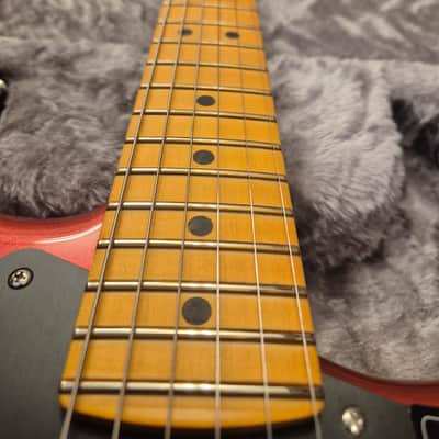 2025 Fender American Ultra II Stratocaster MN HSS Sinister Red image 8