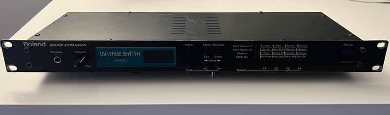 1995 • Rare • Roland M-VS1 Vintage synth SR-JV04 in module image 1