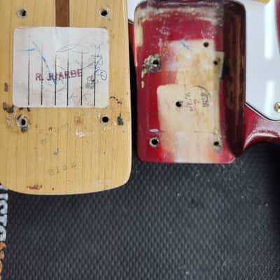 1982 Fender Precision Special Bass with Rosewood Fretboard - Candy Apple Red image 23