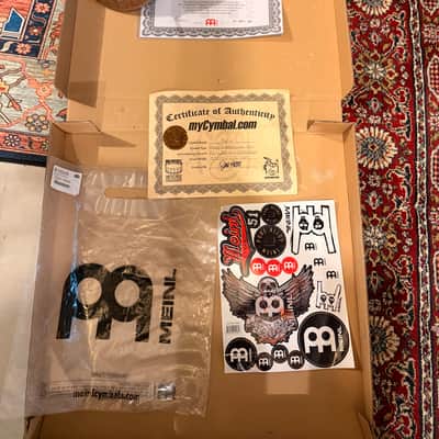 Meinl 8" Artist Concept Benny Greb Crasher Hi-Hat Cymbals (Pair) 2018 - Present - Traditional image 7