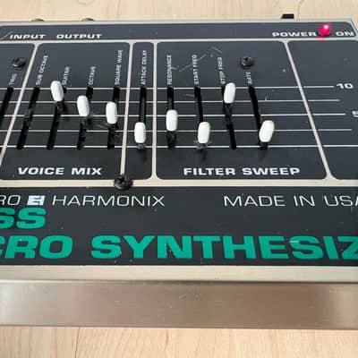 Electro-Harmonix Bass Micro Synthesizer 1984 - Black image 2
