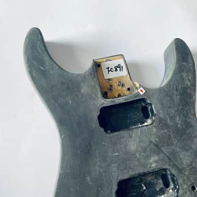 Custom DIY Project HH Black Guitar Body image 6