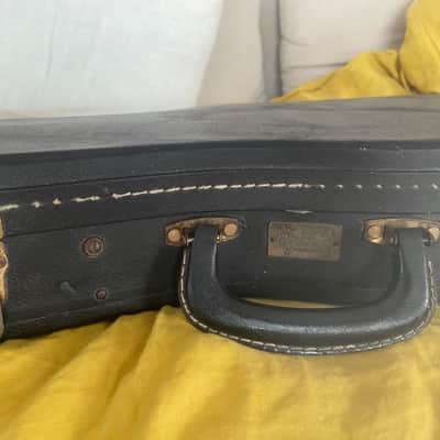Immagine Vintage 1968 Gibson Les Paul Case - Black w Gold Interior - RARE! - 3