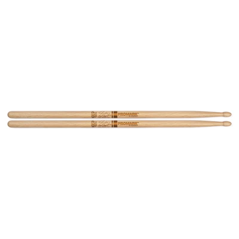 Pro-Mark PW747W-R40 Neil Peart Signature R40 Anniversary Tour Shira Kashi Oak 747 Wood Tip Drum Sticks (Pair) image 1