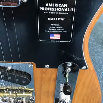 FENDER AMERICAN PRO II TELE USA LATE 2000’s - ROASTED PINE image 6