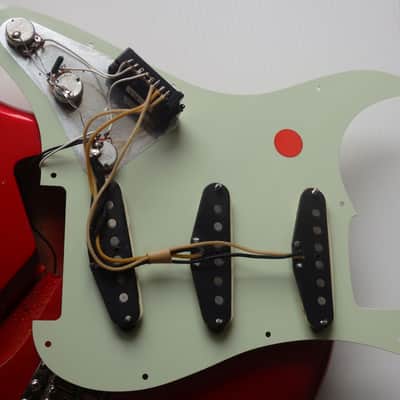 1994 Fender Stratocaster ST62-70TX Candy Apple Red Japan image 7