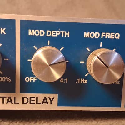 Mu-Tron Digital Delay Model 1173 1970s - Blue image 1