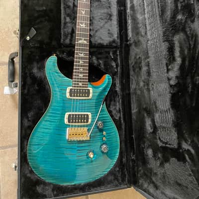 PRS Custom 24-08 10-Top 2024 - Flamed Maple - Carroll Blue - Excellent- OHSC image 13