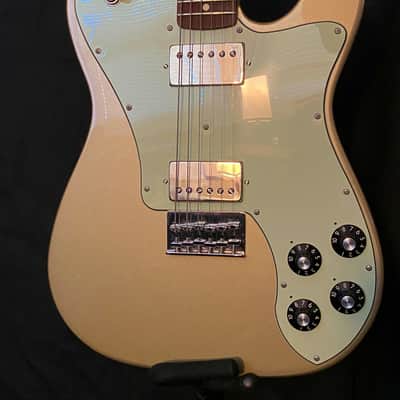 Fender Chris Shiflett Artist Series Signature Telecaster Deluxe 2016 - Present - Shoreline Gold image 4