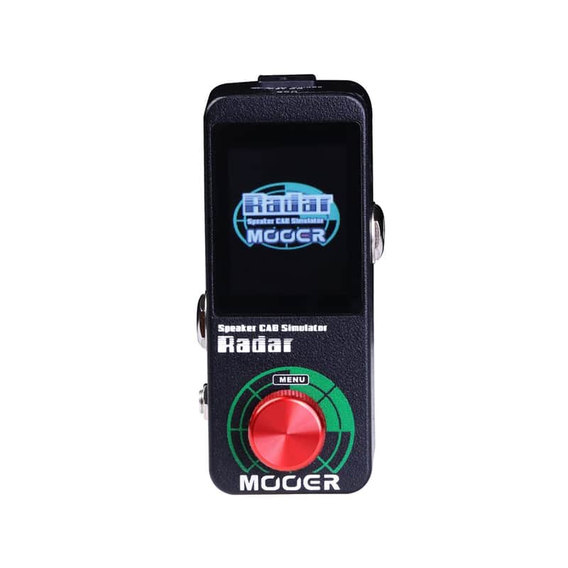 MOOER Radar Guitar Speaker CAB Simulator Guitar Pedal for Electric Guitar and Bass Guitar (Price includes the import duty for US buyer) image 1