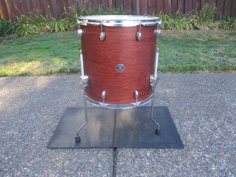 Gretsch Catalina Club 16 X 16 Floor Tom, Mahogany Shell & Finish - Excellent! image 1