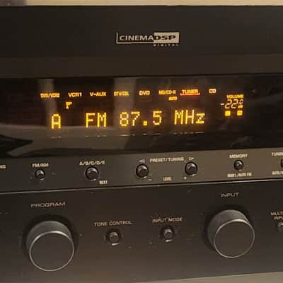 Yamaha Yamaha HTR-5760 Audio Video Receiver 2004 - Black metal image 1