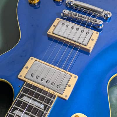 Tokai Love Rock LS 1996 Metallic Blue Les Paul Made in Japan image 14