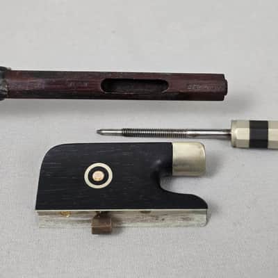 *RARE* -ALBERT NÜRNBERGER- Post-WWII 'Smuggled Era' Hidden WEST Violin Bow 60g image 6