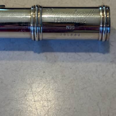 Gemeinhardt M3S 1980's - Solid Silver head joint and body, open hole, B foot, inline G image 4
