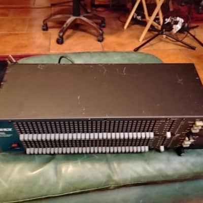 Ashly GQX Series 3102 Stereo Third Octave Graphic Equalizer 2000's - Grey/Green image 4
