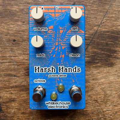 Whisker House Electronics Harsh Hands Octave Driver 2025 - Blue image 1
