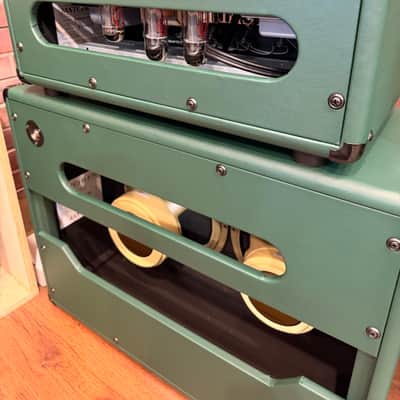 Matchless Independence 35 Reverb with Matching 2x12 Cab Emerald Green image 4