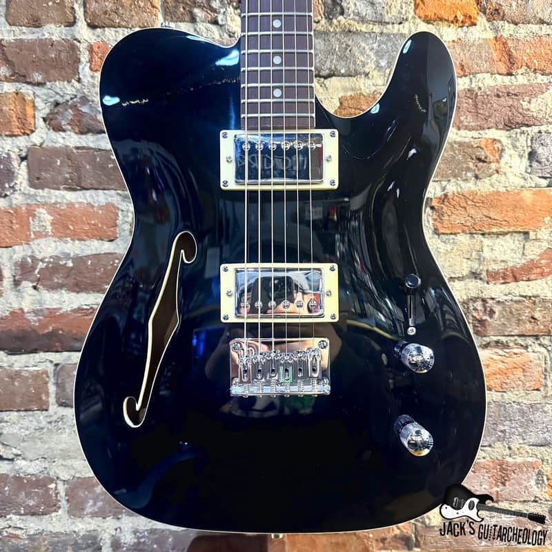 Michael Kelly 58 Thinline Electric Guitar (2020s - Black) image 1