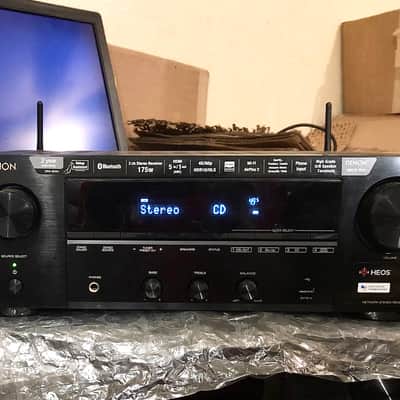 Denon DRA-800H 2.1-Channel 4K Ultra HD Hi-Fi Network Stereo Receiver with Wi-Fi, Bluetooth, HDR10, Apple AirPlay 2, HEOS, Phono & Voice Control + Remote Control & Power Cord *MINT!* Works Perfectly! image 3