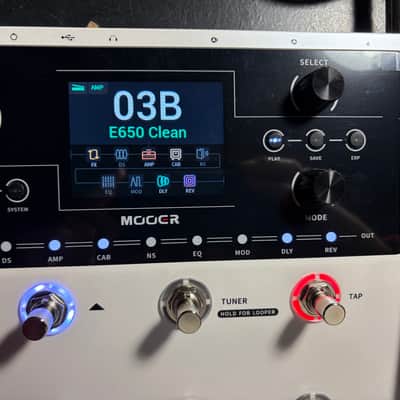 Mooer GE150 Amp Modeller & Multi Effects 2020 - Black image 1