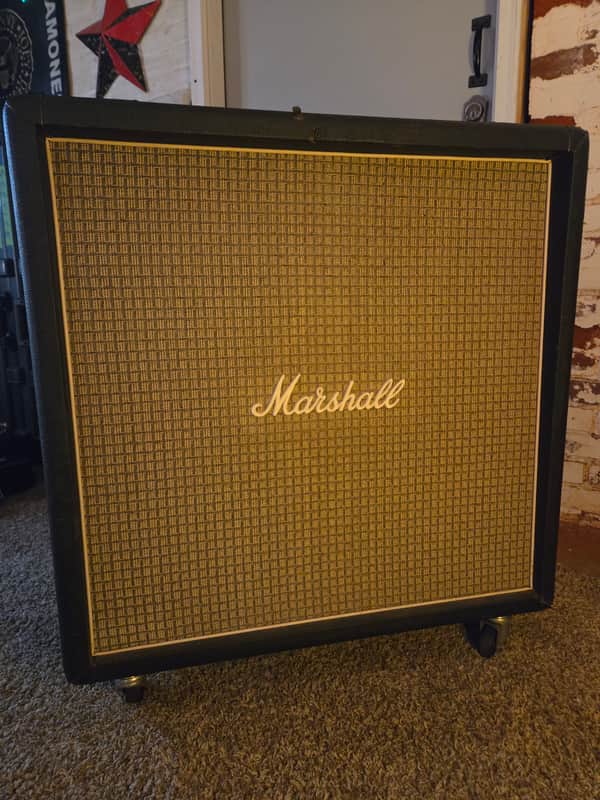 Immagine 90's Marshall 1960BX 4x12 with 6402 cone Celestion Greenbacks - 1