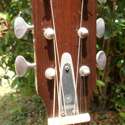 Yamaha FG-180 Jumbo Dreadnought 1972 - Natural image 6