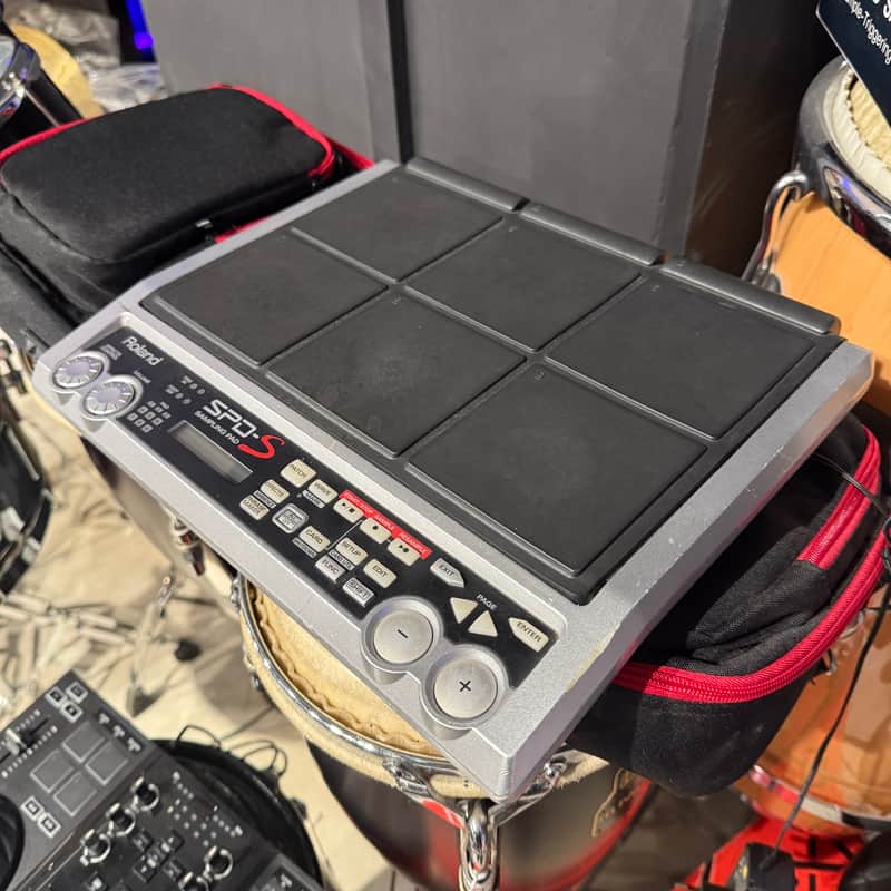 Roland SPD-S 9-Zone Digital Percussion Sampling Pad 2010s - Black/Silver image 1