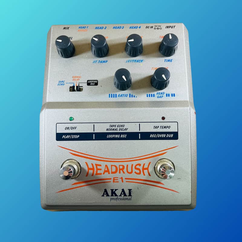 Akai headrush E1 ディレイ Akai Headrush E1 Digital Echo / Looper | Reverb