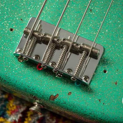 Fender Custom Shop ’59 P-Bass Heavy Relic - Aged Seafoam Green/Faded Tahitian Coral image 14