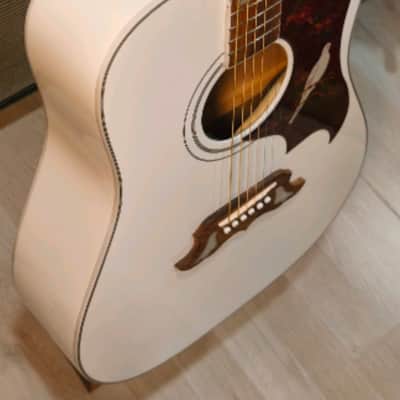Epiphone Dove Pro Limited Edition - White image 2