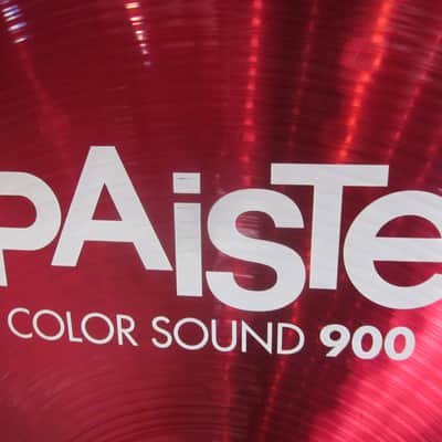 Paiste Color Sound 900 20" Ride Cymbal Red 1921620 image 5