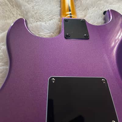 Metallic Purple Stratocaster - Custom Built - Black Hardware - Seymour Duncan Pickups - Blender Mod image 21
