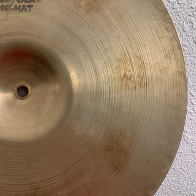 Zildjian 14" A. Zildjian '60s Stamp New Beat Hi-Hat Cymbal image 9